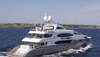 MY Destination Fox Harbr Too - Main Profile From Stern View